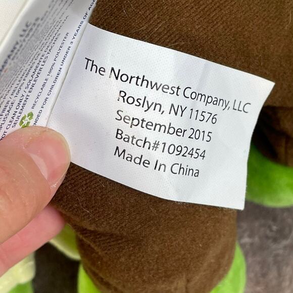 Yoda Plush Star Wars Doll 10” Northwest Co 2015 Green Stuffed Toy 10" - Picture 10 of 10